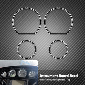 Kit de contours de compteur (instrument board bezel) - Harley Touring Street Glide Ultra Limited 2014-2023 – photo 7/7
