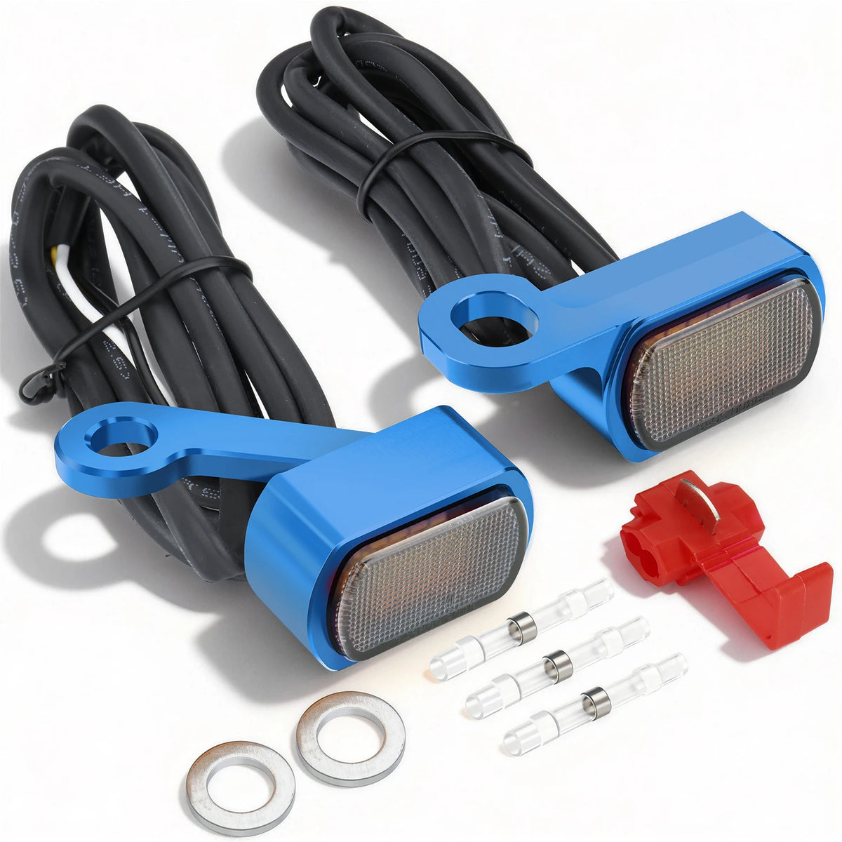 Clignotants avant LED mini format pour Harley-Davidson Sportster XL 883 et 1200, 2004 et plus – photo 10/11