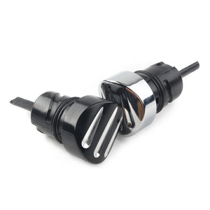 Bouchon-jauge à huile chromé pour Harley Sportster XL883 - vue 2