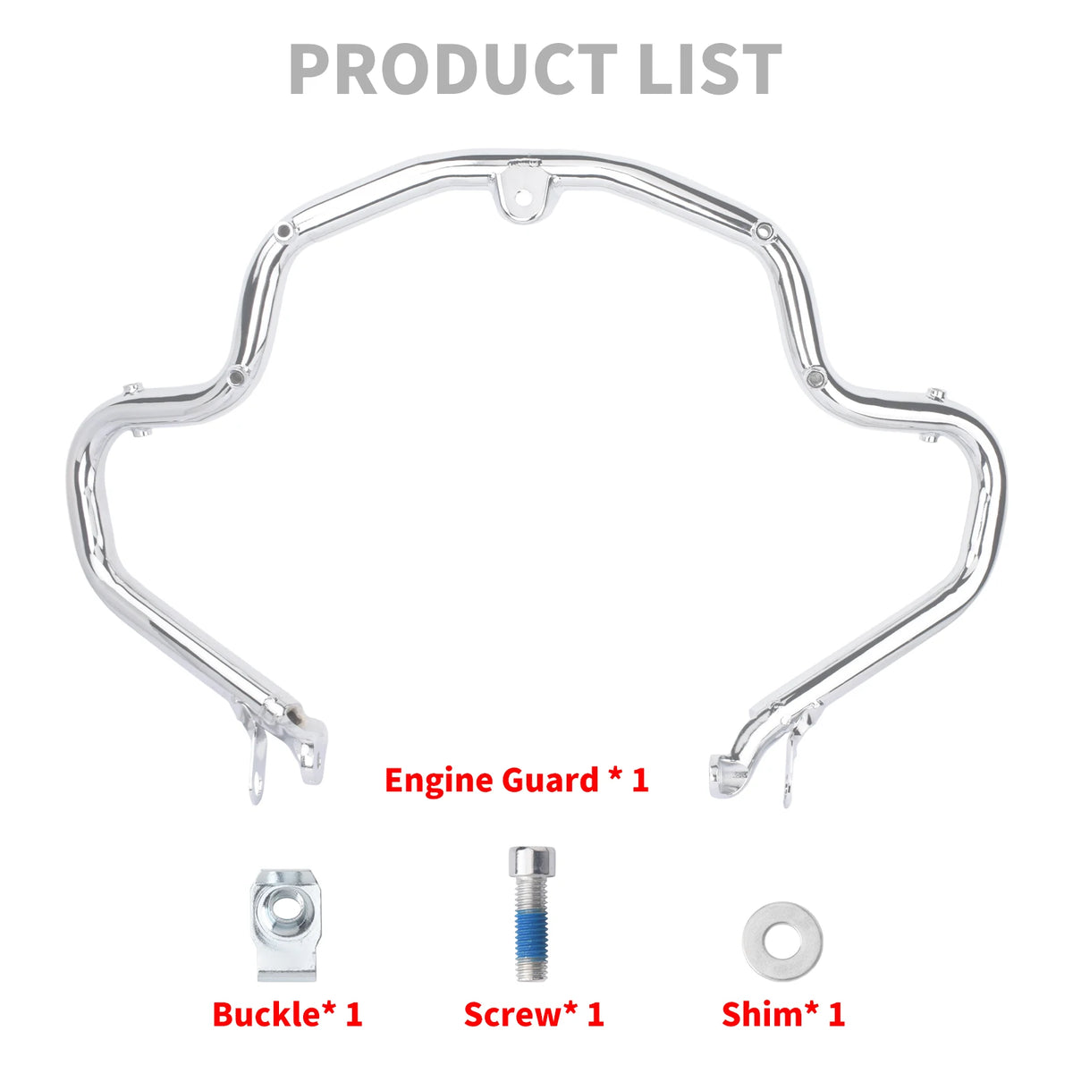Sabot moteur noir pour Harley-Davidson Touring - vue 5