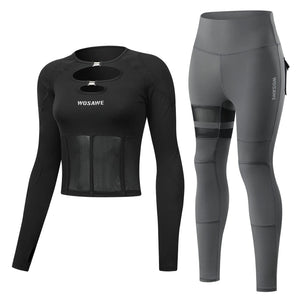 Ensemble moto femme WOSAWE été blouson pantalon - vue 8