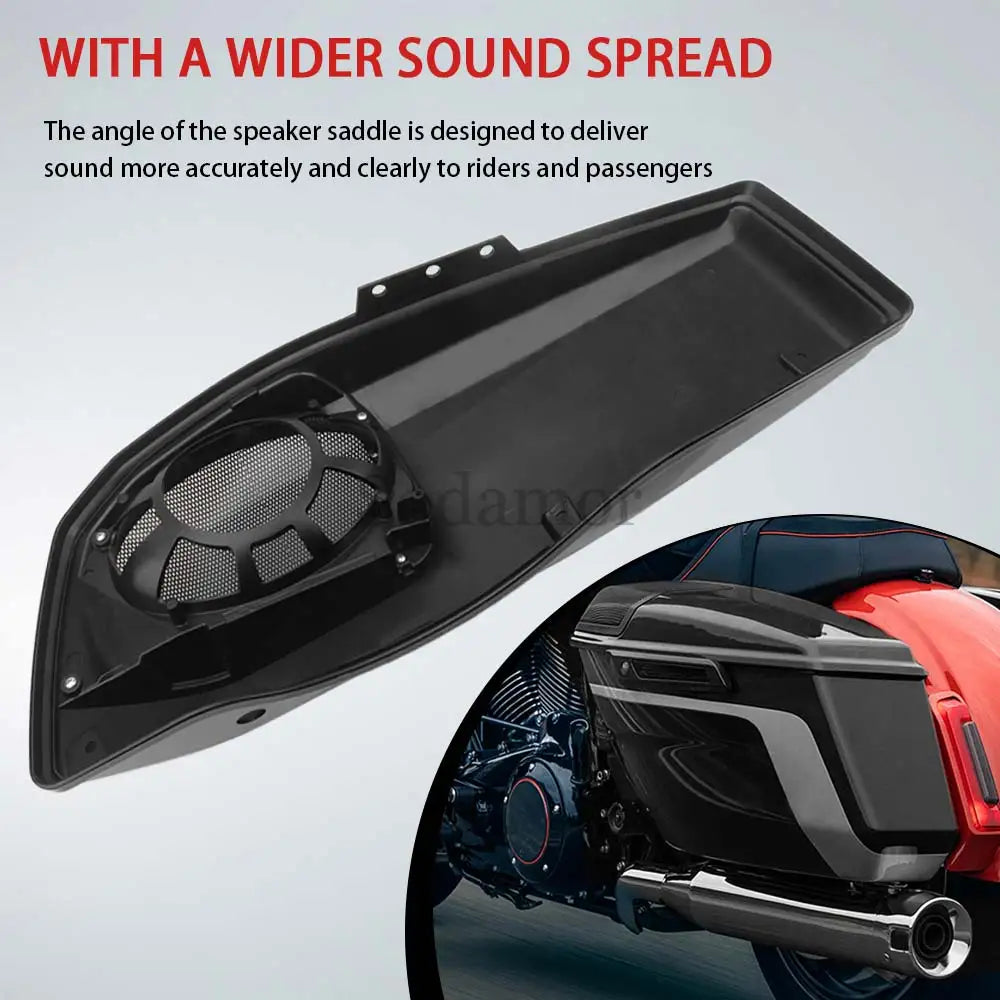 Paire de couvercles de sacoches cavalières étanches avec joint caoutchouc pour Harley CVO Road Glide ST FLTRXSTSE 2024-2025 - vue 2