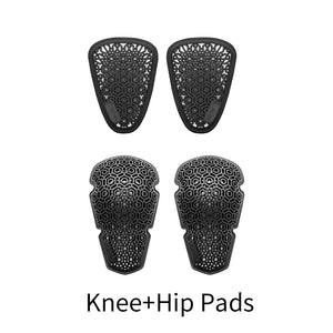 Set de protections moto noires CE niveau 1 - vue 8
