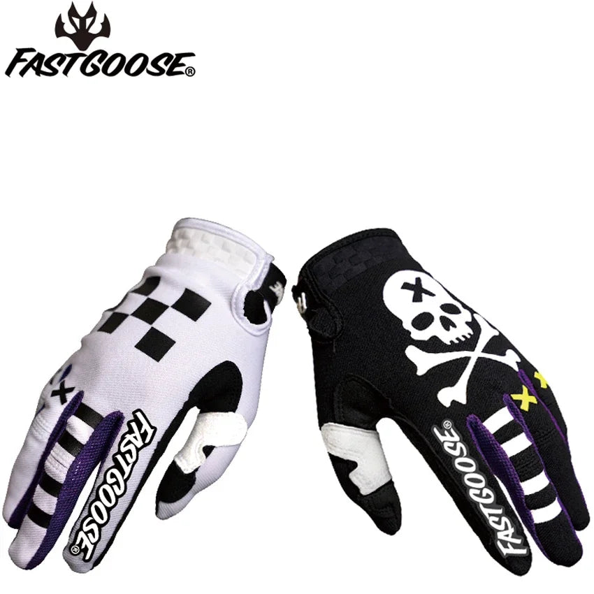 Gants moto été doigts longs - vue - vue 10