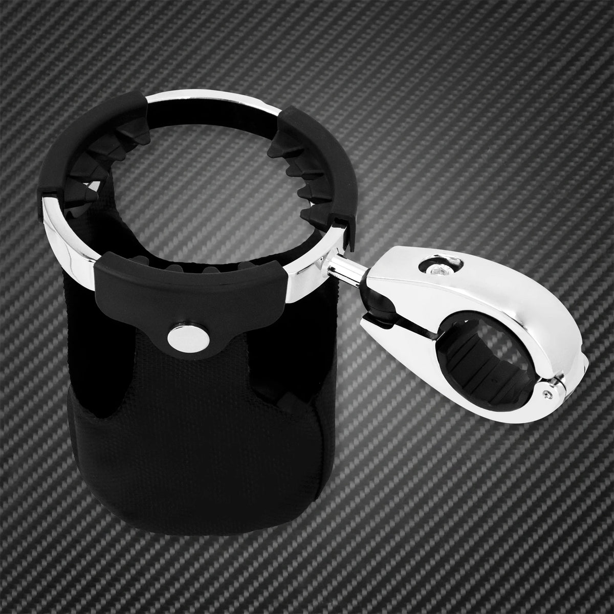 Porte-gobelet pour guidon moto - Harley Sportster XL, Dyna, Touring, Softail – photo 2/7