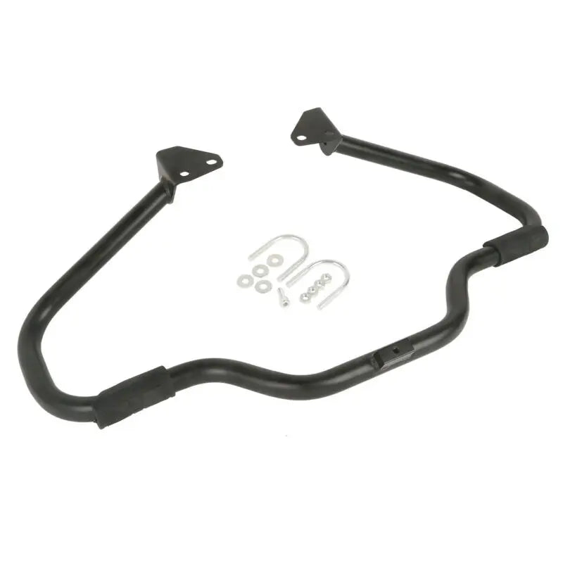 Barre de protection moteur noire sur Harley Dyna - vue 8