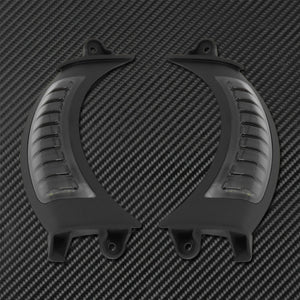 Clignotant avant LED noir avec veilleuse latérale ambre/blanc pour Harley Touring Road Glide - vue 6