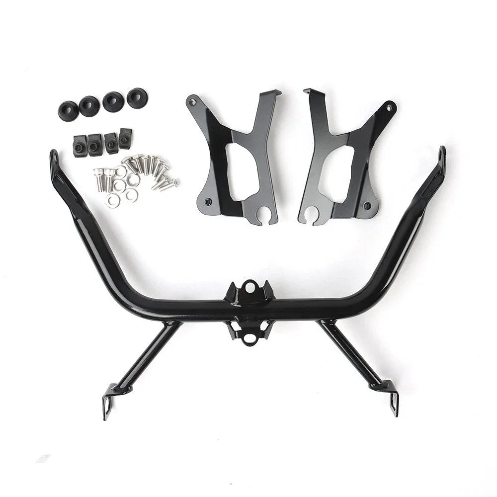 Support de spoiler latéral de carénage noir pour Harley Road Glide - vue 8