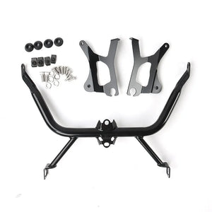 Support de spoiler latéral de carénage noir pour Harley Road Glide - vue 8