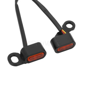 Mini clignotants LED de commodo pour Harley Softail Dyna - vue 9