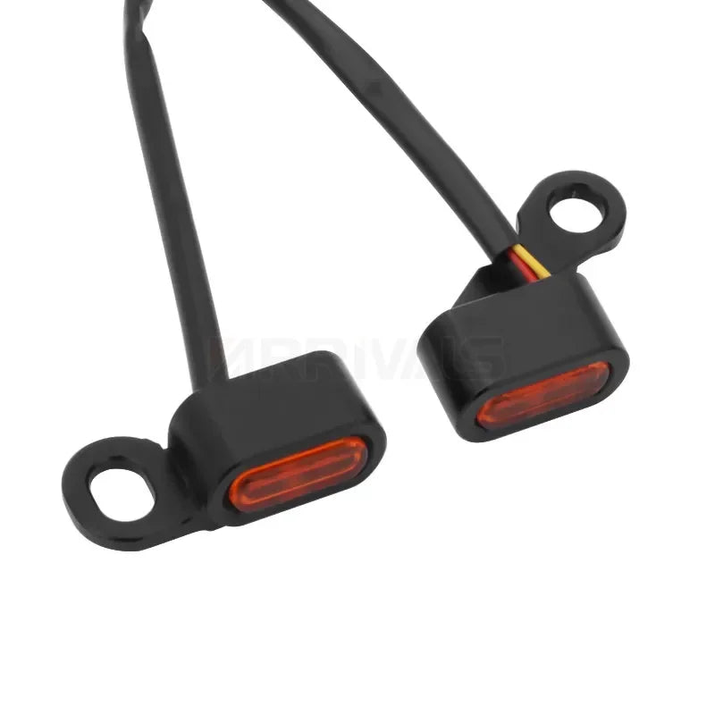 Mini clignotants LED de commodo pour Harley Softail Dyna - vue 9
