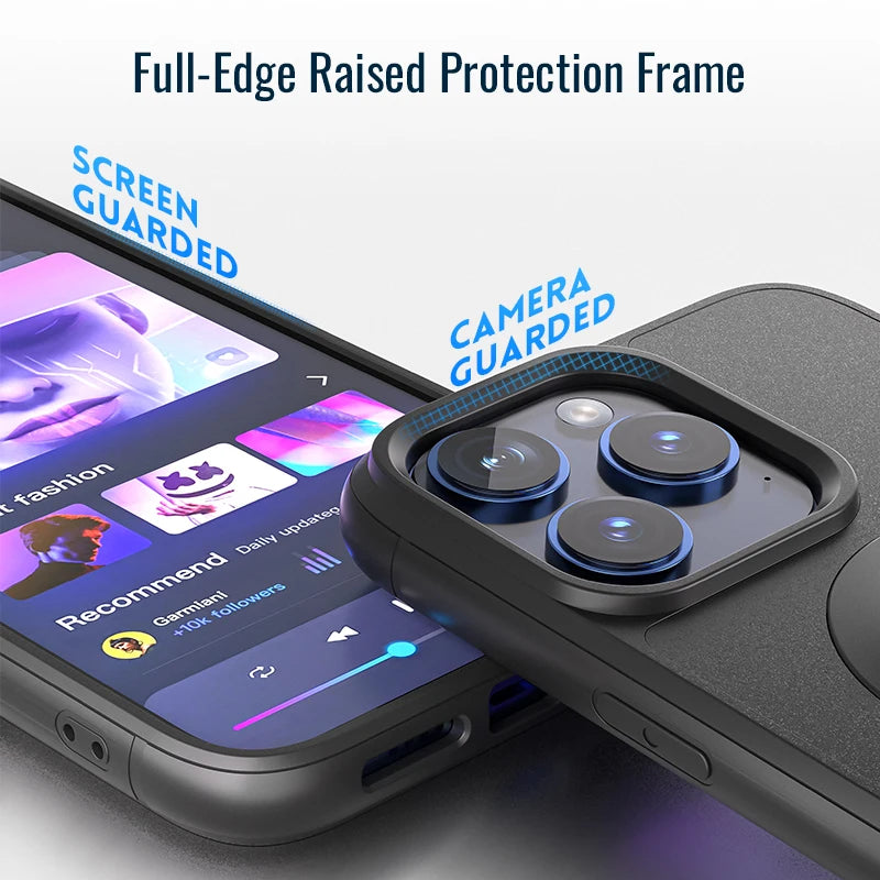 Coque antichoc pour iPhone avec verrouillage rapide, compatible support moto et vélo type QD - vue 2