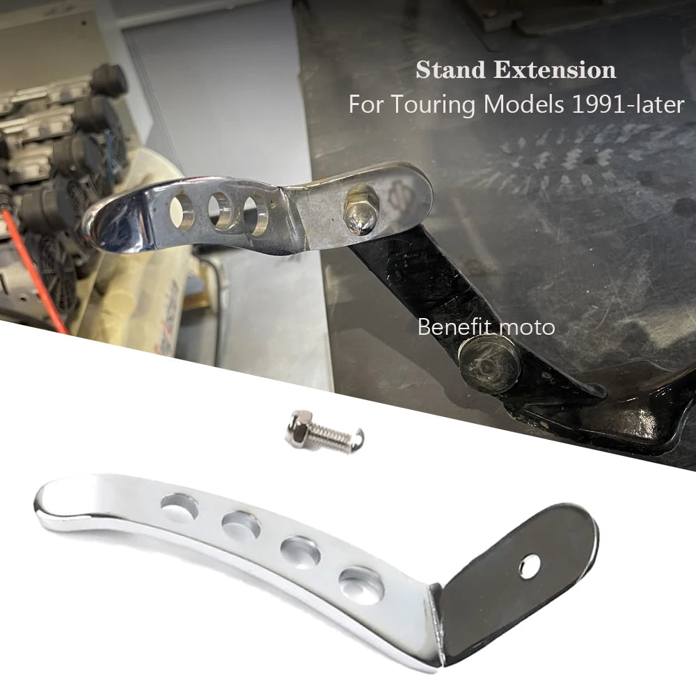 Kit d'extension de béquille latérale - Harley-Davidson Touring 1991 et plus – photo 1/6
