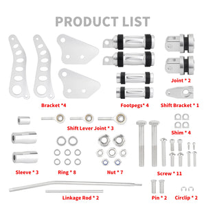 Kit de commandes avancées noires pour Harley-Davidson Dyna - vue 5