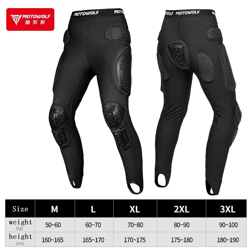 Blouson moto MOTOWOLF avec armure - vue - vue 10