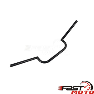 Guidon clubman noir mat pour moto café racer - vue 5