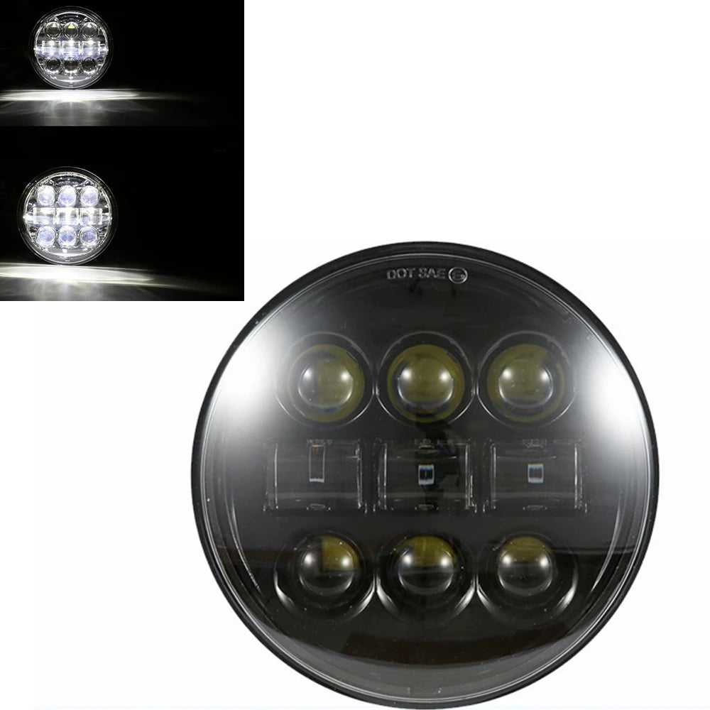 Phare LED 5,75 pouces pour Harley Sportster - vue 13