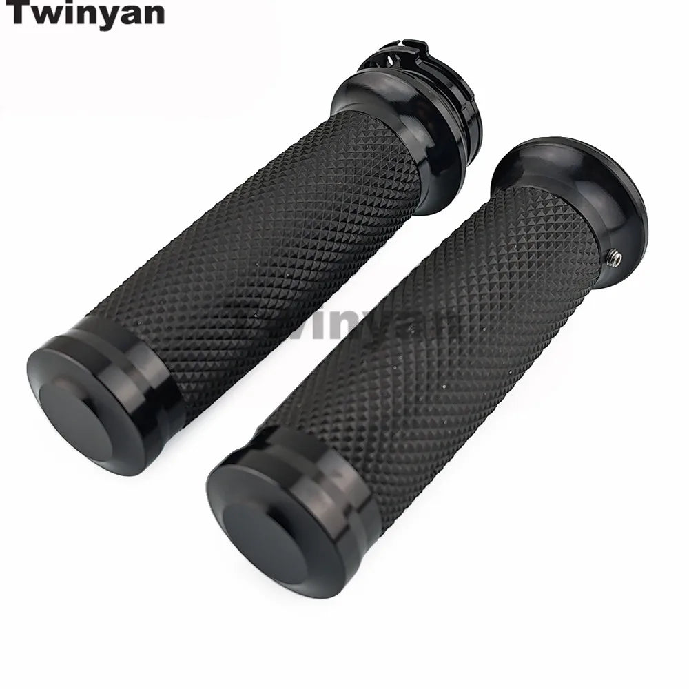 Poignées de guidon pour Harley Sportster, Dyna, Softail et Touring - vue 17