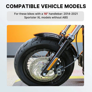 Kit de Câbles Rallongés pour Guidon - Harley-Davidson Sportster XL 2014-2021 (Sans ABS) – photo 2/8