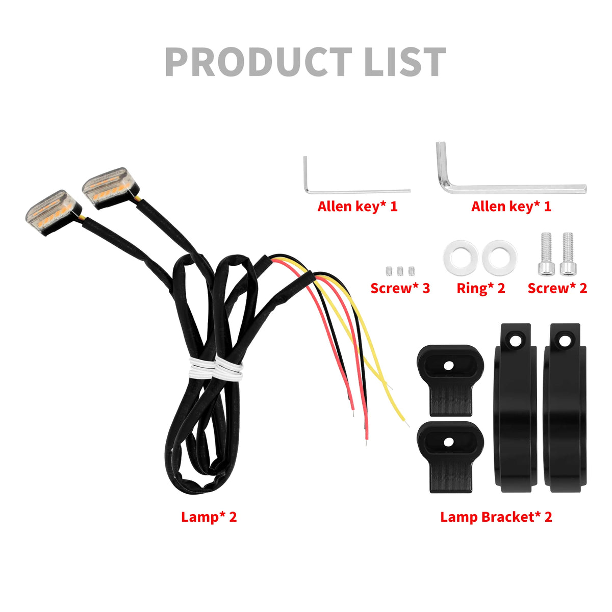Clignotant LED noir monté sur fourche avant de Harley-Davidson Nightster - vue 5