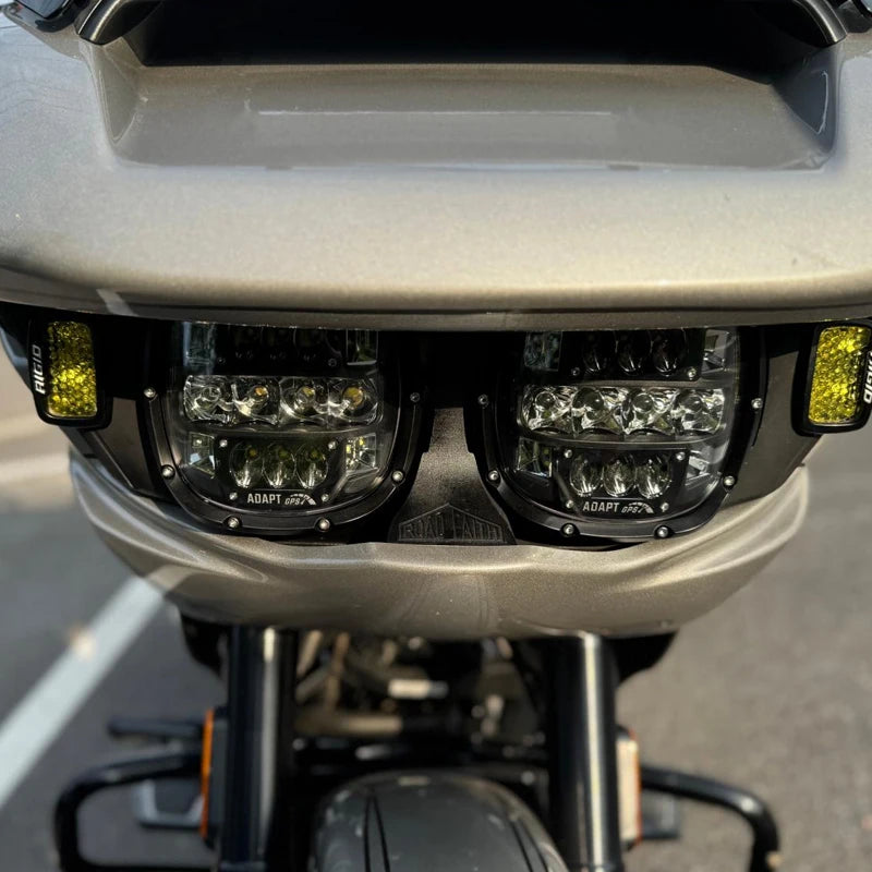 Kit Support de Phares Additionnels + Faisceau Électrique pour Feux LED - Harley-Davidson Road Glide 121 CVO/ST, 117 – photo 4/7