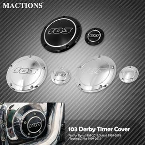 Cache Carter Derby / Timing (5 Trous) - Harley-Davidson Touring, Softail, Dyna – photo 1/9