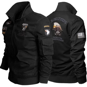 Veste tactique moto homme kaki multi-poches - vue 6