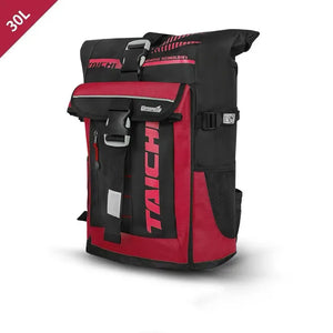 Sac à dos moto imperméable noir avec option éclairage LED - vue 12