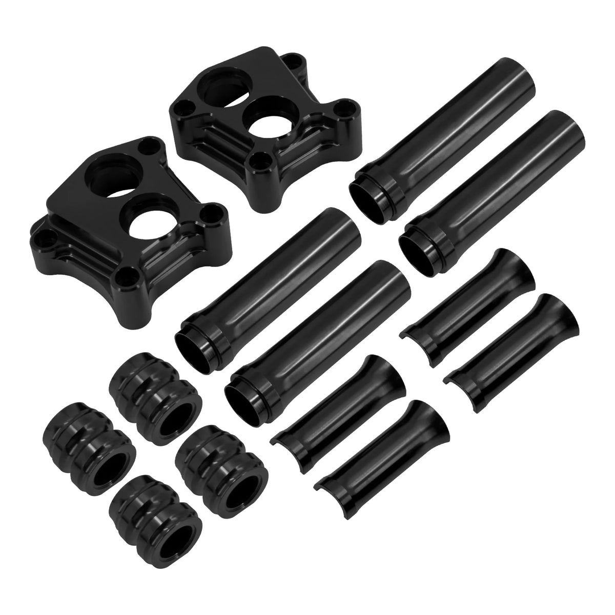 Cache de poussoir noir usiné pour moteur Harley-Davidson Twin Cam - vue 8