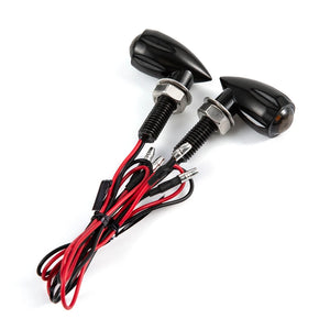 Mini clignotants LED bullet pour Harley Dyna Softail Sportster - vue 7