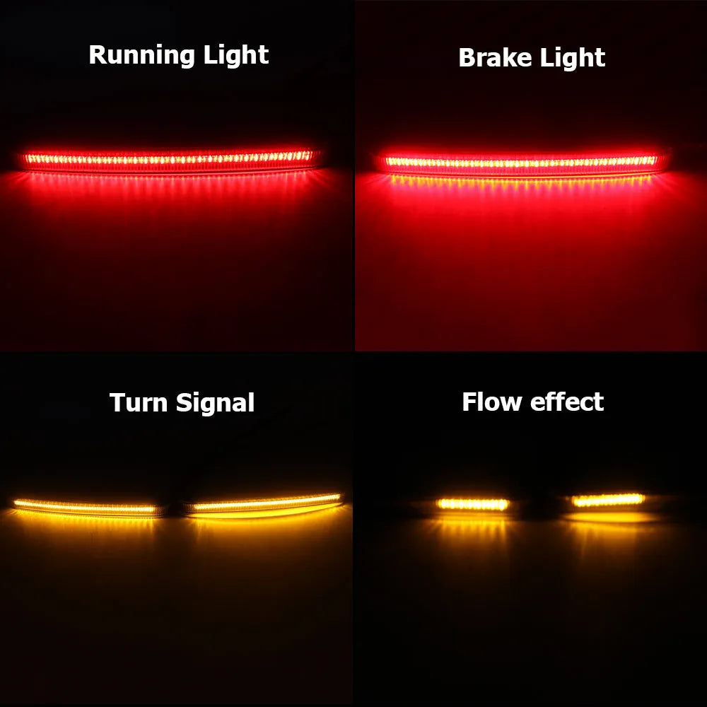 Feu à défilement LED pour sacoche, clignotant séquentiel et stop, Harley Touring 2014-2023 - vue 2