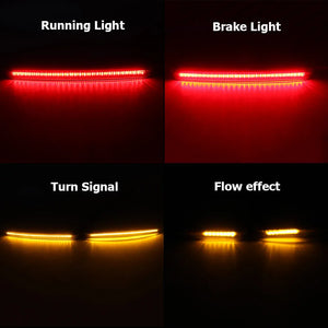 Feu à défilement LED pour sacoche, clignotant séquentiel et stop, Harley Touring 2014-2023 - vue 2