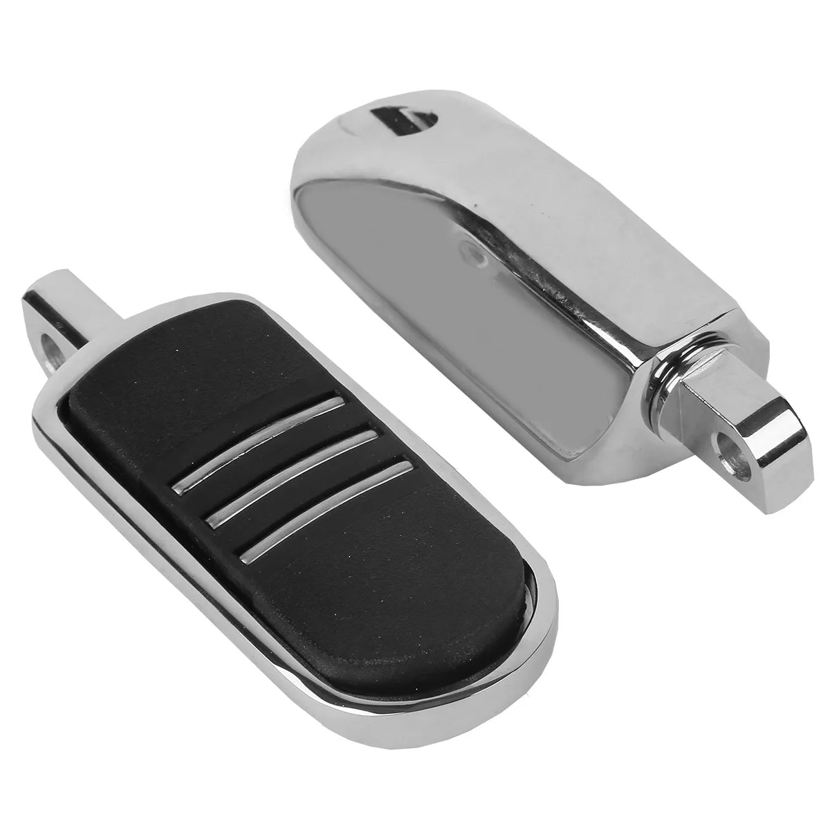 Repose-pieds / repose-pieds passager pour Harley-Davidson Sportster 883 1200 1993-2013 V-Rod Touring Street Glide Softail Indian Chief 1999-2013 – photo 2/6