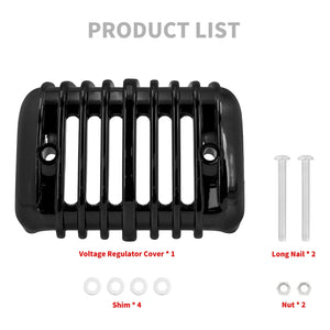 Cache chromé de régulateur de tension pour Harley Softail - vue 5