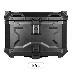 Top case en aluminium noir de 55 litres pour moto - vue 2