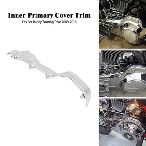 Garniture de carter primaire chromée pour Harley Touring - vue 1
