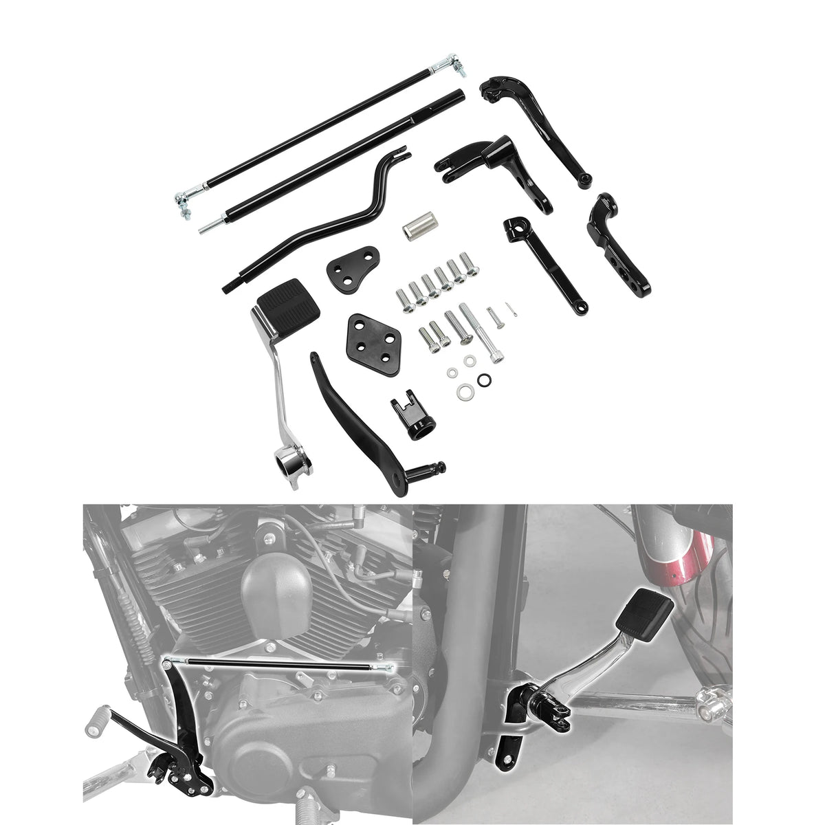 Kit de commandes avancées à portée réduite pour Harley Dyna Street Bob 2006-2017 – photo 1/6