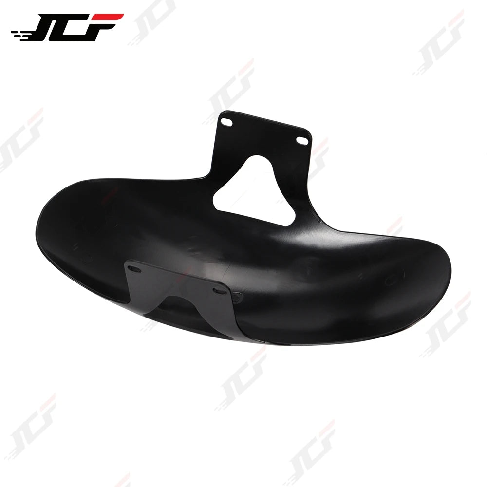 Garde-boue avant moto noir brillant pour Harley-Davidson Softail Fat Boy - vue 5