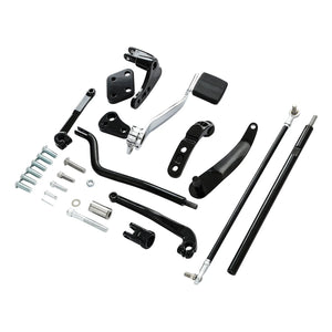 Kit commandes avancées standard en aluminium et acier pour Harley-Davidson Dyna Street Bob, Low Rider, Super Glide FXDB 2006-2017 – photo 3/6