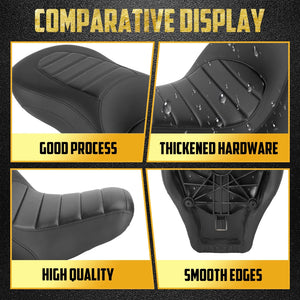 Selle Biplace Conducteur/Passager - Harley Softail Sport Glide, Low Rider, Low Rider S, Low Rider ST 2018-2024 – photo 5/8