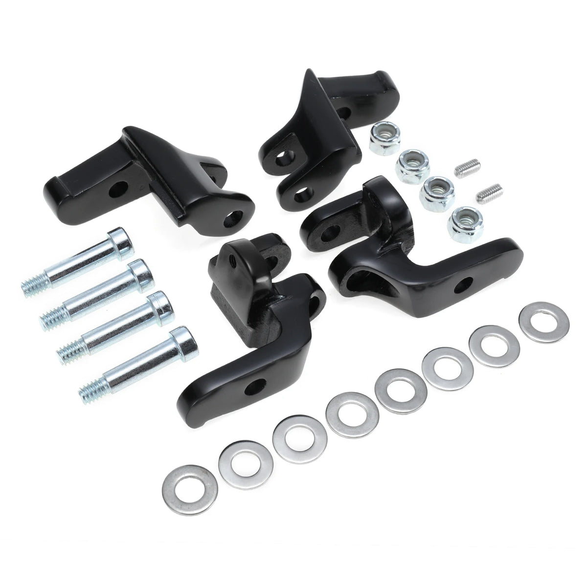 Support de déport de marchepied conducteur pour Harley-Davidson Touring Road Glide, Electra Glide, Street Glide, Road King 1997-2016 – photo 1/7