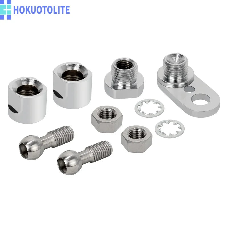 Kit pivot de clignotant avant pour Harley Softail Dyna - vue 5