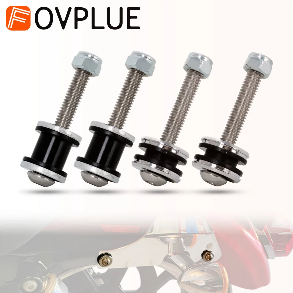 Kit de fixation sissy bar pour Harley Sportster - vue 1