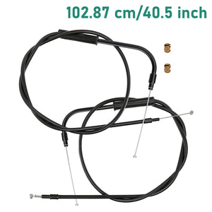 Câble d'Accélérateur Tressé Inox 93/98/103cm - Harley-Davidson Sportster, Dyna, Softail – photo 11/12