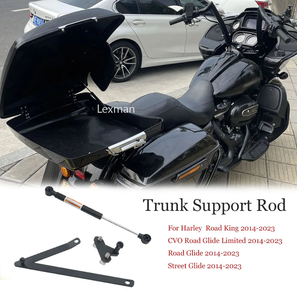 Vérin hydraulique de support pour malle Tour-Pak - Harley-Davidson Touring 2014-2023 – photo 2/7