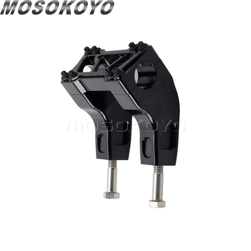 Risers de guidon 1-1/4 pour Harley Dyna Softail Sportster - vue 17