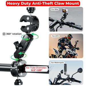 Kit de fixation moto pour caméra d'action - vue 4
