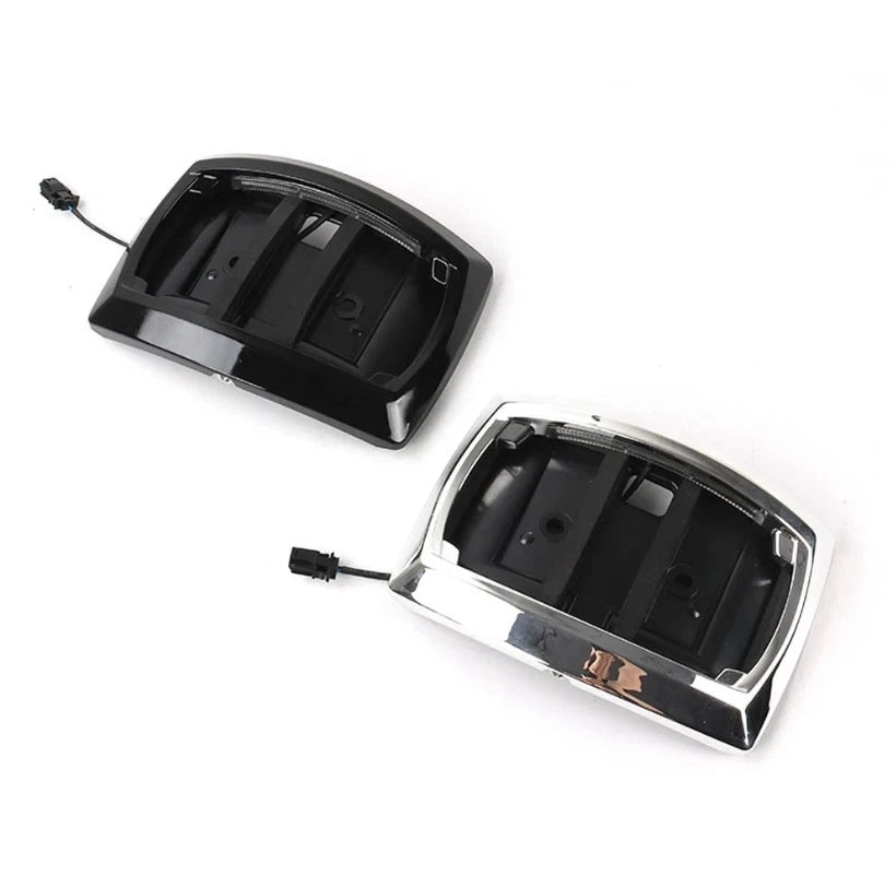 Support de plaque galbé avec LED pour moto Harley-Davidson Road Glide - vue 6