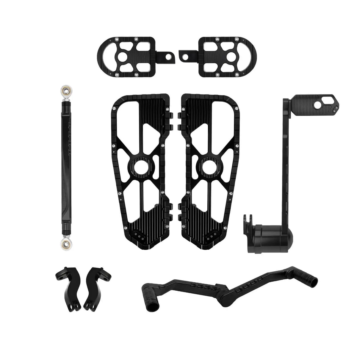 Kit de repose-pieds et levier de vitesse coloré pour Harley-Davidson Touring - vue 11