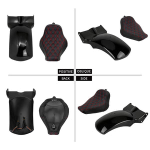 Ensemble garde-boue arrière et selle solo conducteur - Harley-Davidson Softail 2018-2025 – photo 4/10
